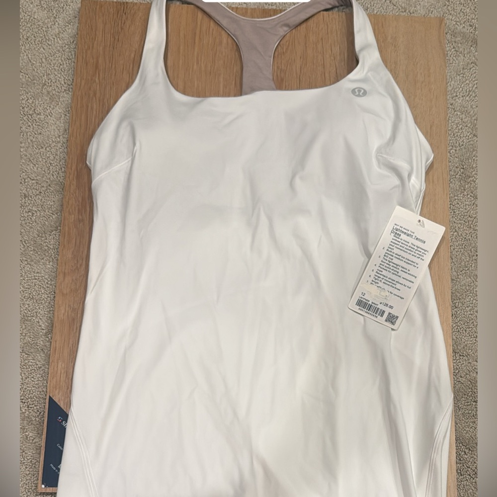 NWT Lululemon Tennis 🎾 Dress White Size 12